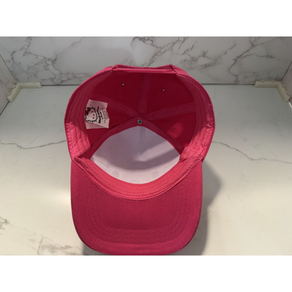 Hello Kitty with Baseball Cap Hat with Pink Ribbon, Pre-owned, Good Condition. - Picture 6 of 6